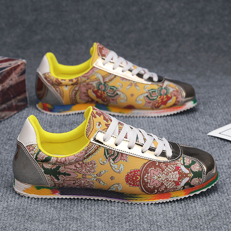 Embroidery Cloth - Stare buty z tkaniny pekińskiej haftowany