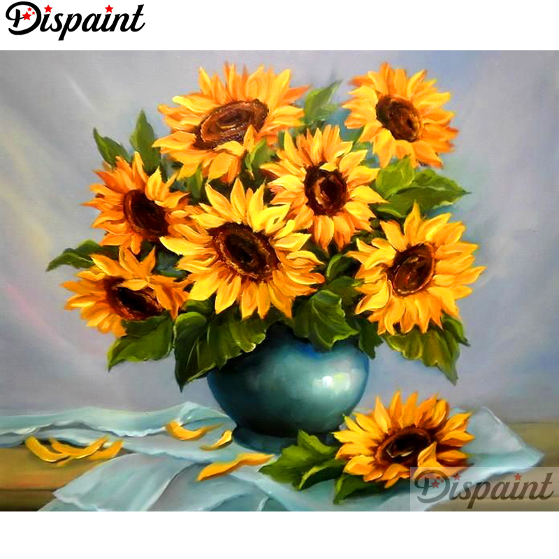 Diamentowa mozaika 5D DIY z pe – Embroidery Yellow Flower recenzja i cena
