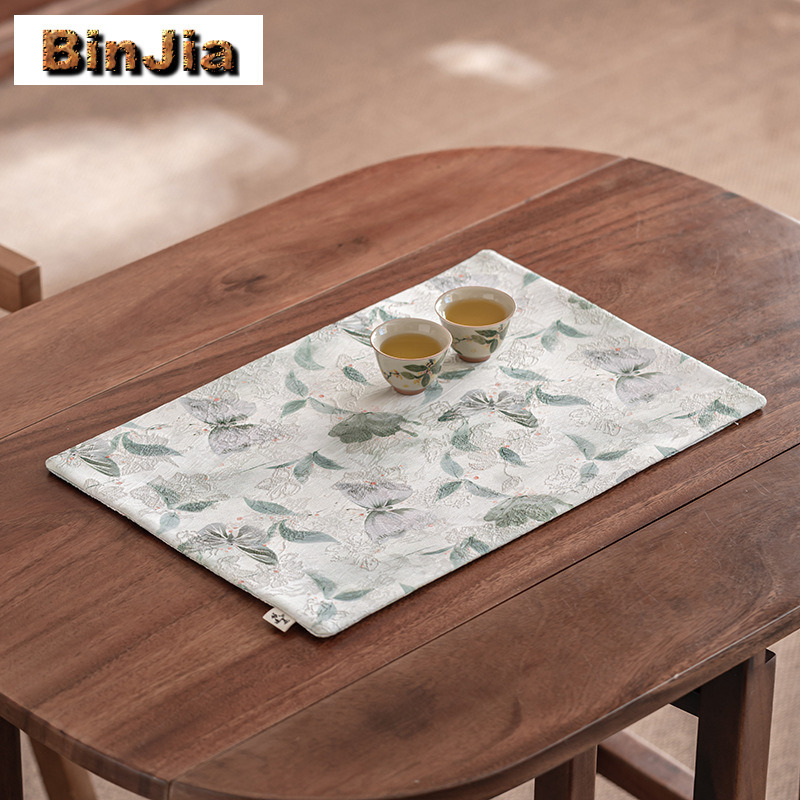 Brokatowe Haftowane Podkładki  – Embroidery Cloth recenzja i cena