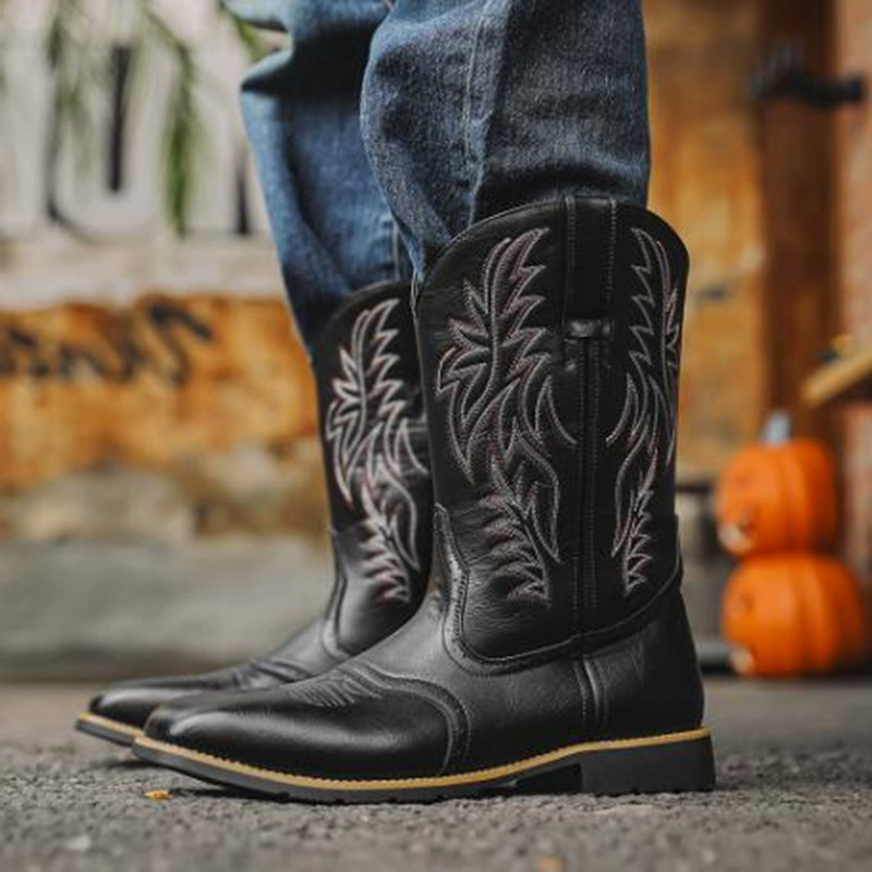 Nowe męskie wysokie buty z haf – Embroidery Stitch recenzja i cena