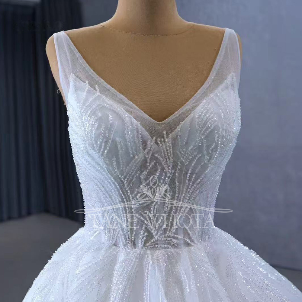 Kryształowa Suknia Ślubna z Ce – Embroidery Organza recenzja i cena