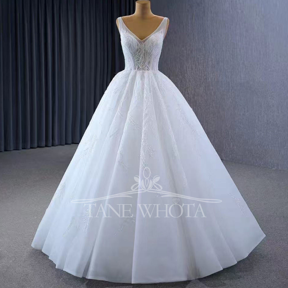 Kryształowa Suknia Ślubna z Ce – Embroidery Organza recenzja i cena