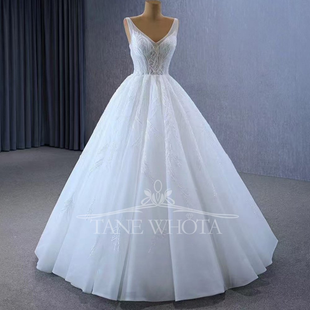 Kryształowa Suknia Ślubna z Ce – Embroidery Organza recenzja i cena