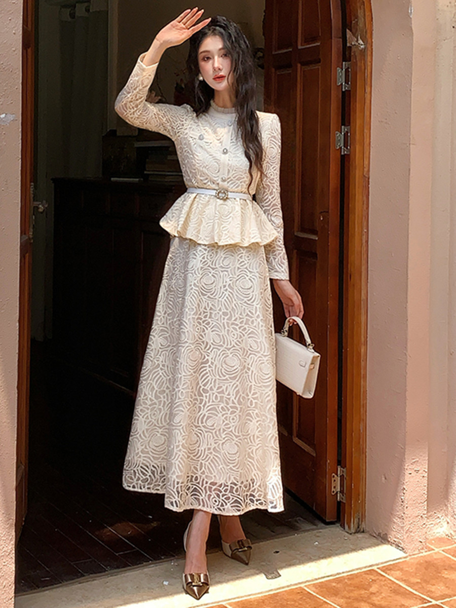 Elegancki, luksusowy komplet d – Embroidery Blouse recenzja i cena