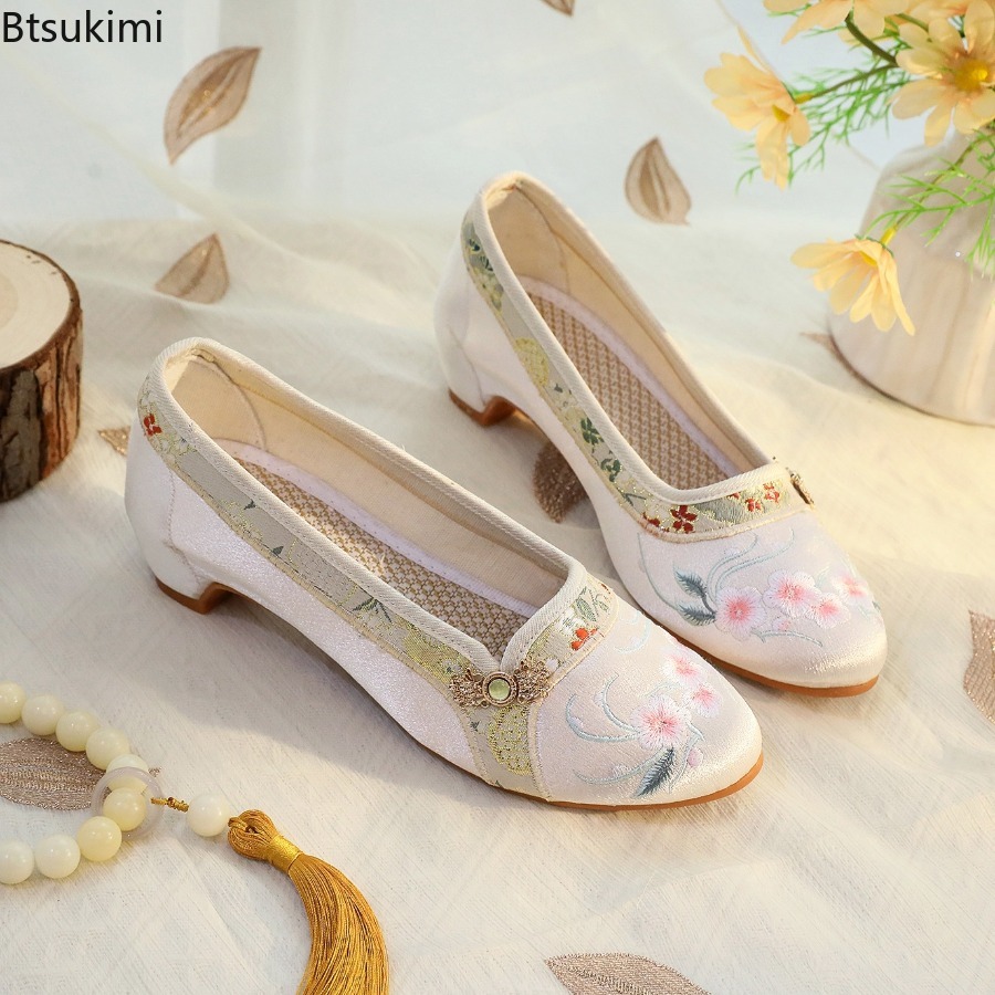 Nowe damskie buty 2026, etnicz – Embroidery Cloth recenzja i cena