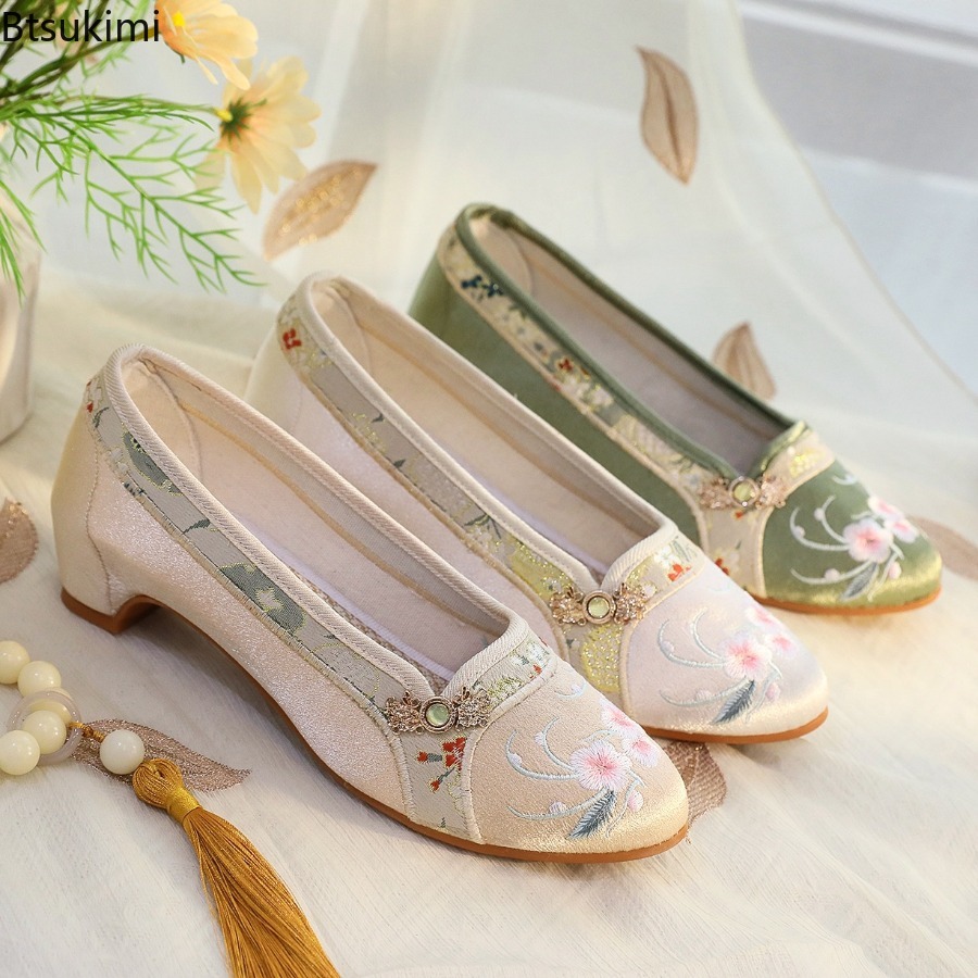 Nowe damskie buty 2026, etnicz – Embroidery Cloth recenzja i cena