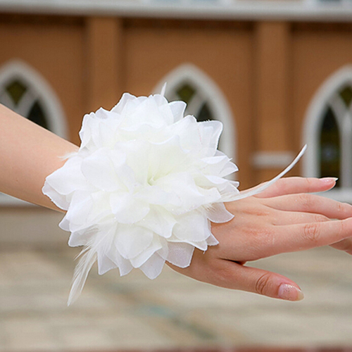 Ślubny kwiat na wesele opaska  – Embroidery Bracelet recenzja i cena