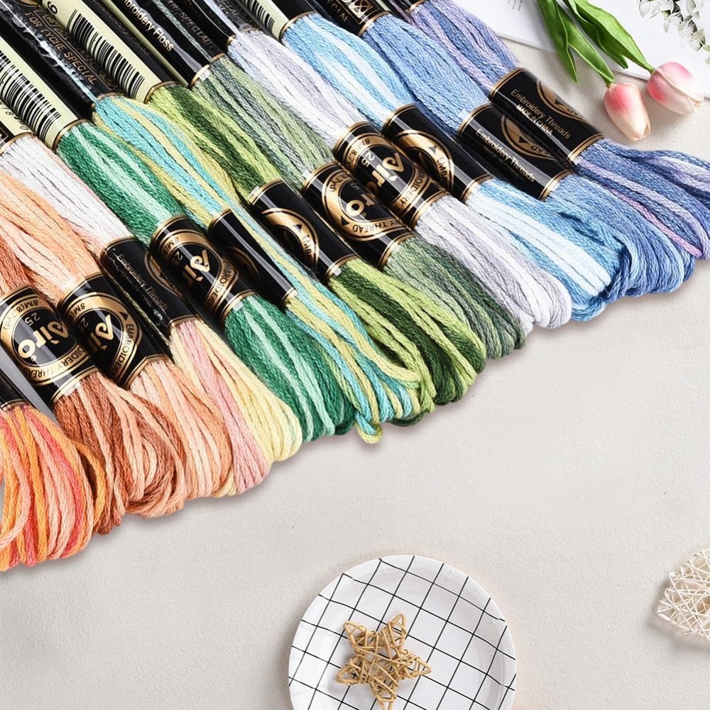 12 motków, 105 jardów, mulina  – Embroidery Bracelet recenzja i cena