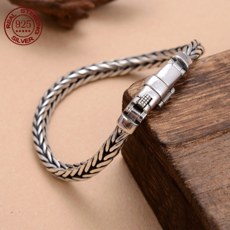 S925 Sterling Silver Simple Do – Embroidery Bracelet recenzja i cena