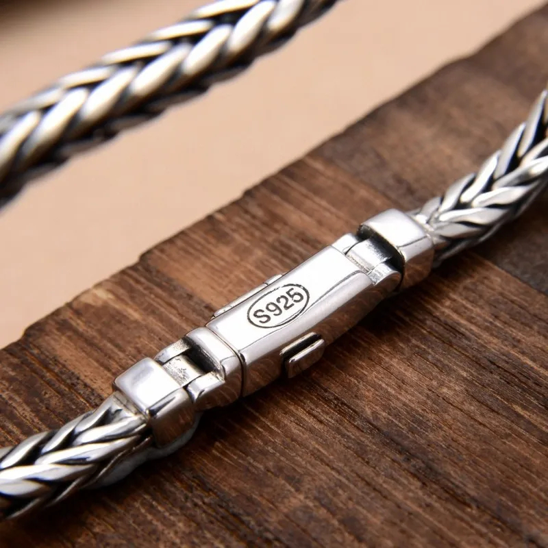 S925 Sterling Silver Simple Do – Embroidery Bracelet recenzja i cena