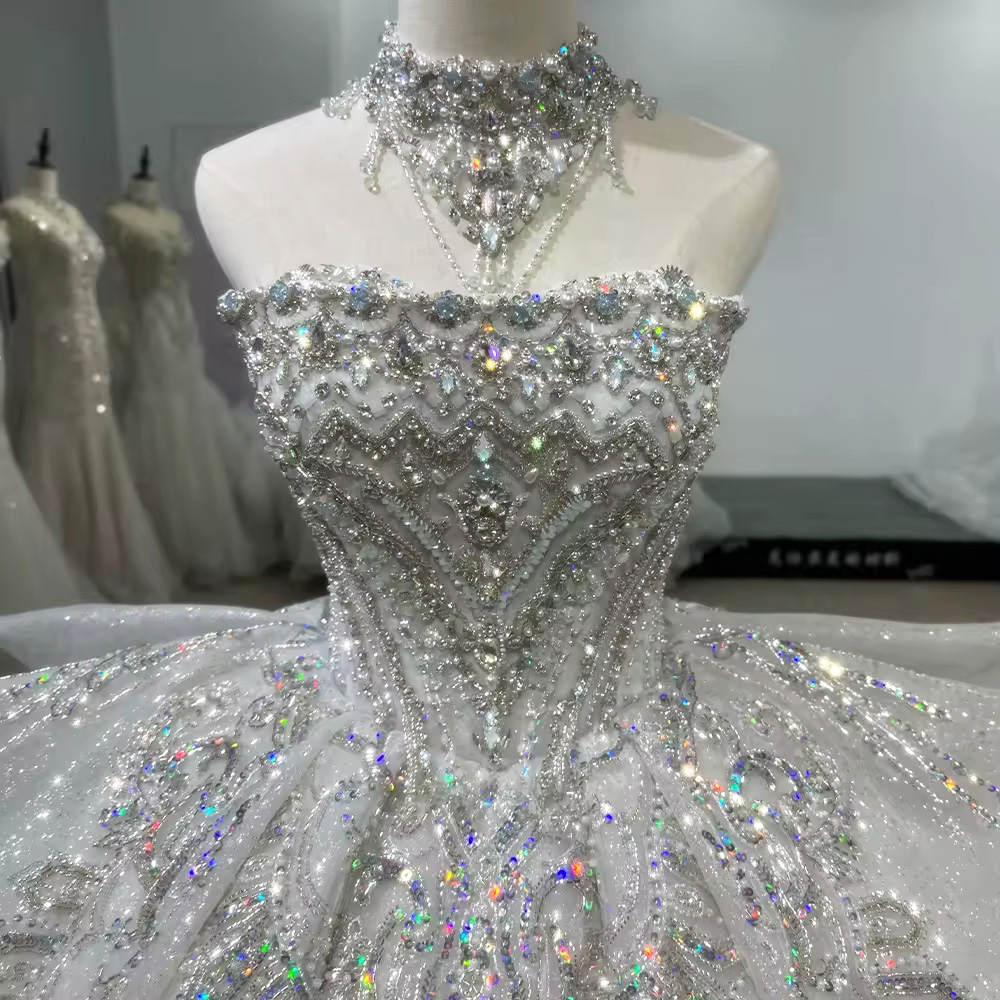 Suknie Ślubne 2026 Bez Ramiącz – Embroidery Organza recenzja i cena