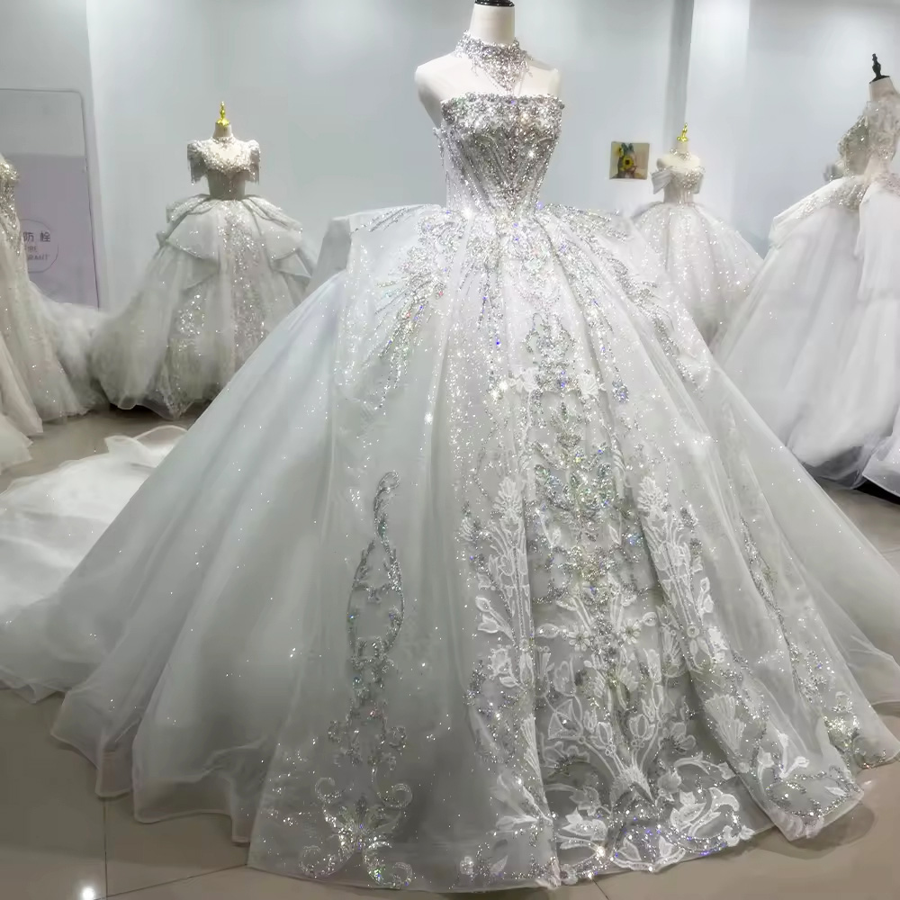 Suknie Ślubne 2026 Bez Ramiącz – Embroidery Organza recenzja i cena