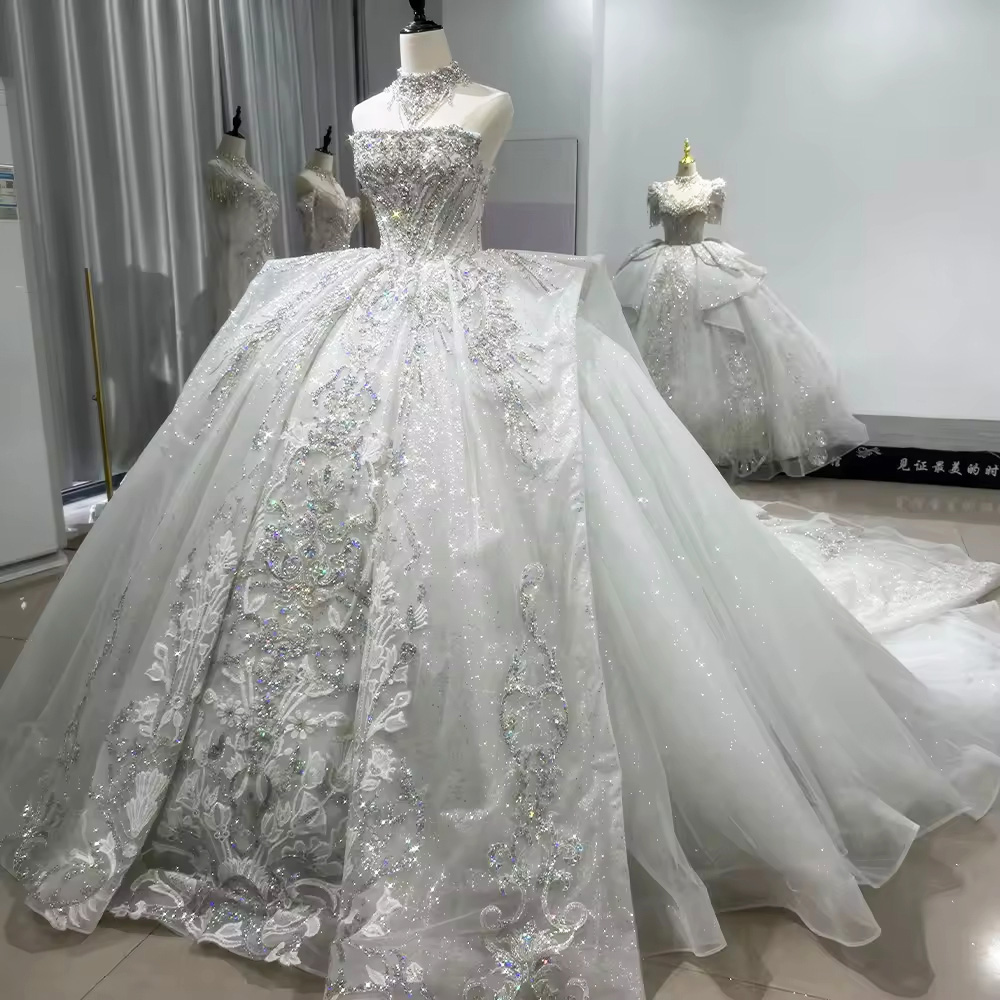Suknie Ślubne 2026 Bez Ramiącz – Embroidery Organza recenzja i cena