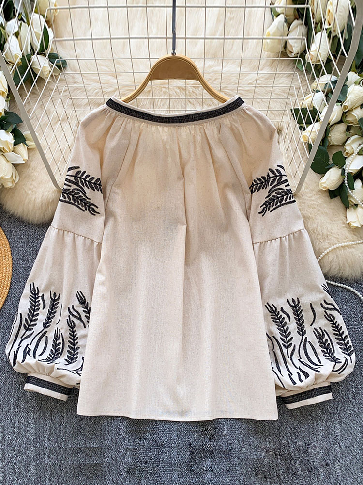 Damska bluzka w stylu boho, ha – Embroidery Blouse recenzja i cena