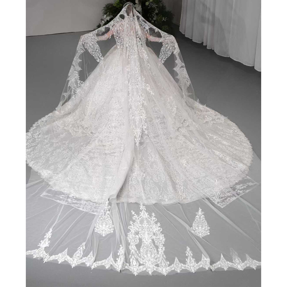 Luksusowa suknia ślubna z odkr – Embroidery Organza recenzja i cena