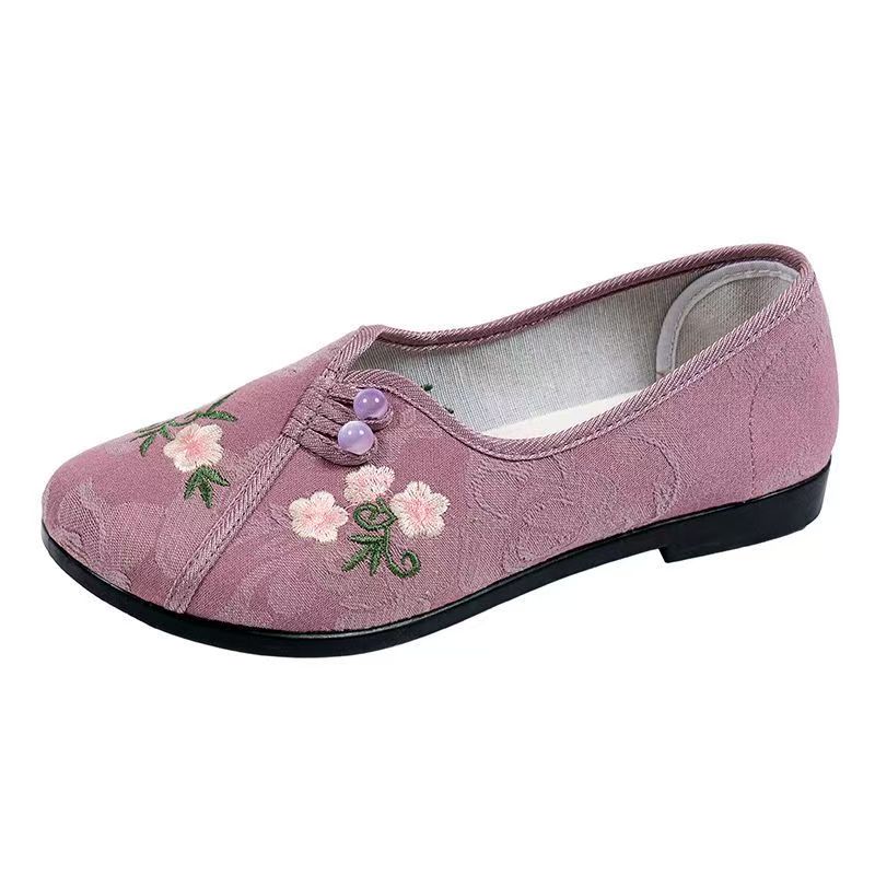Damskie buty w stylu chińskim  – Embroidery Cloth recenzja i cena