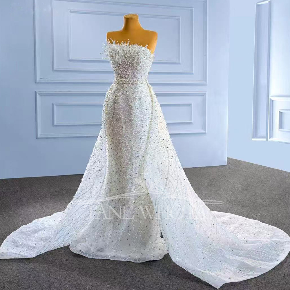 Suknia ślubna 2026 2 w 1, bez  – Embroidery Organza recenzja i cena