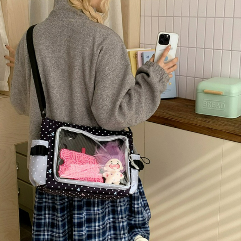 Torba na ramię typu crossbody  – Embroidery Keychain recenzja i cena