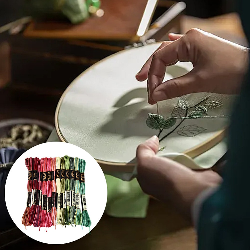 105 jardów nici do haftowania, – Embroidery Stitch recenzja i cena